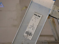 Alu uitzettrap vv 5 sporten solide - afbeelding 2 van  2