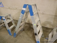 Alu uitzettrap vv 5 sporten - afbeelding 1 van  2