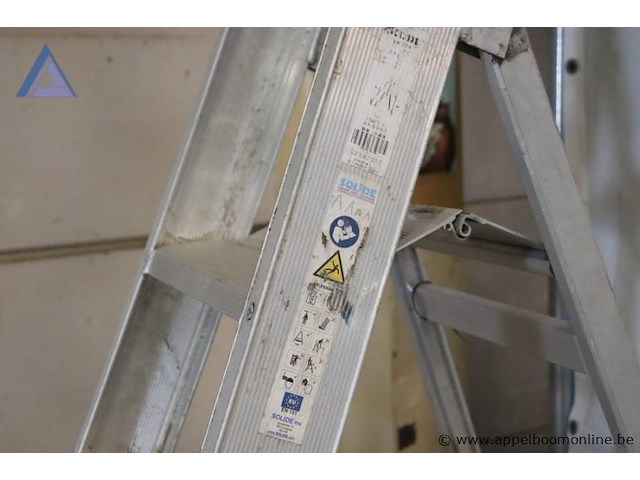 Alu uitzettrap vv 6 sporten solide - afbeelding 2 van  2