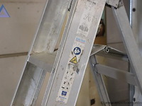 Alu uitzettrap vv 6 sporten solide - afbeelding 2 van  2