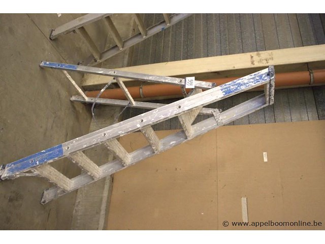 Alu uitzettrap vv 6 sporten - afbeelding 3 van  3