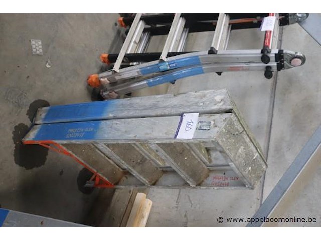 Alu uitzettrapje 2x3 - afbeelding 1 van  1