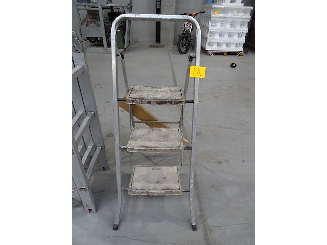 Alu vouwladder + alu trapladder - afbeelding 3 van  3