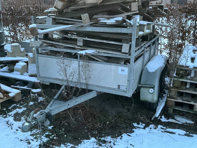 Alu vp250682 aanhangwagen - afbeelding 1 van  4