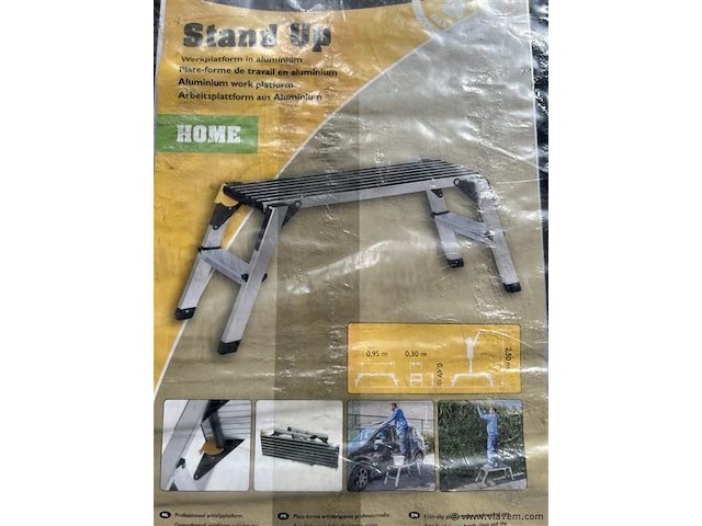Alu. werkplatform - afbeelding 2 van  2
