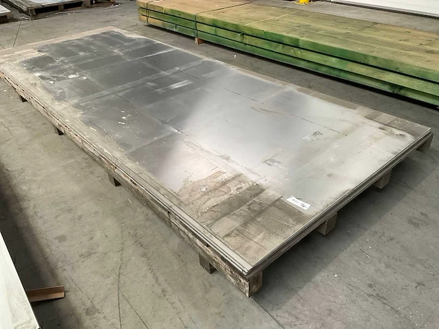 Alucobond plus natural brushed plaat (4x) - afbeelding 2 van  7