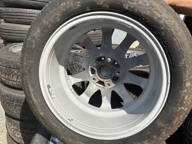 Aluett 17 inch set van 4 banden voor bmw + velgen met sensoren - afbeelding 2 van  10