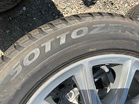 Aluett 17 inch set van 4 banden voor bmw + velgen met sensoren - afbeelding 6 van  10