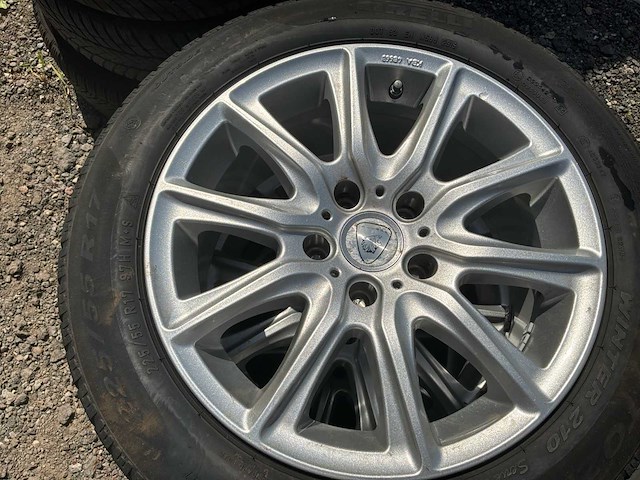 Aluett 17 inch set van 4 banden voor bmw + velgen met sensoren - afbeelding 8 van  10