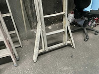 Alufort schuifladder 2 delig - afbeelding 1 van  2