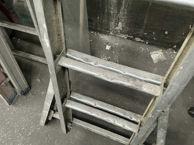Alufort schuifladder 2 delig - afbeelding 2 van  2
