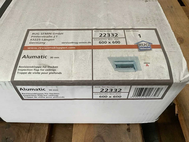 Alumatic plafond inspectieluik - afbeelding 2 van  3