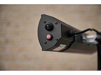 Aluminium - terrasverwarmer zwart - terrace heating black - afbeelding 3 van  7