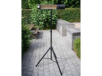 Aluminium - terrasverwarmer zwart - terrace heating black - afbeelding 6 van  7