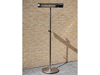 Aluminium - terrasverwarmer zwart - terrace heating black - afbeelding 7 van  7