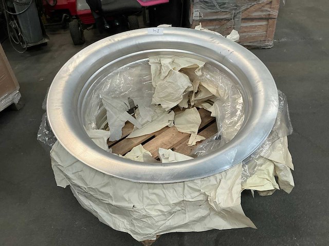 Aluminium afwerkingsring voor dakkoepel (18x) - afbeelding 3 van  5