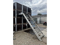 Aluminium bordes trap 107x250cm
