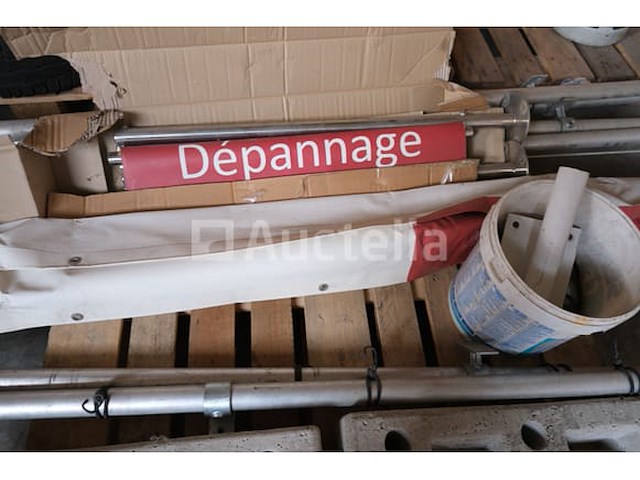 Aluminium buisframe voor reclamezeil - afbeelding 3 van  8