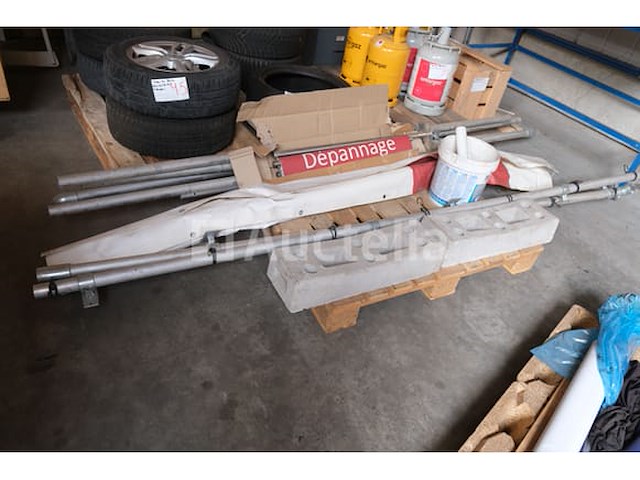 Aluminium buisframe voor reclamezeil - afbeelding 6 van  8