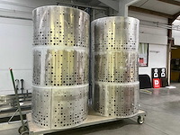 Aluminium cirkelvormig display onderdeel (6x) - afbeelding 1 van  3