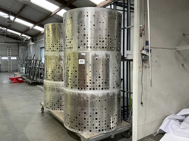 Aluminium cirkelvormig display onderdeel (6x) - afbeelding 2 van  3