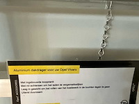 Aluminium dakdrager voor opel vivaro met loopplank en laadrol - afbeelding 3 van  3
