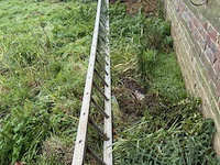 Aluminium fruitladder ± 8m - afbeelding 1 van  2