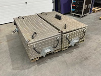 Aluminium gereedschapkoffer (2x) - afbeelding 1 van  9