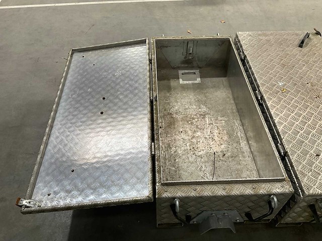Aluminium gereedschapkoffer (2x) - afbeelding 6 van  9