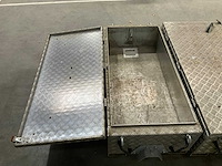 Aluminium gereedschapkoffer (2x) - afbeelding 6 van  9