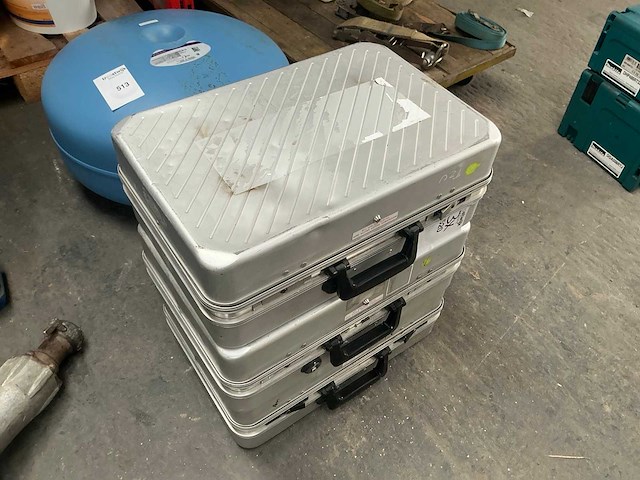 Aluminium gereedschapskoffer (3x) - afbeelding 2 van  7