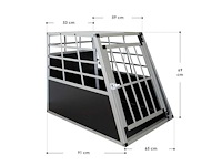 Aluminium hondendrager (x4) - afbeelding 4 van  9