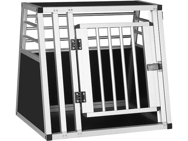 Aluminium hondentransportdoos w 60 x h 55 x d 50 cm - afbeelding 2 van  3