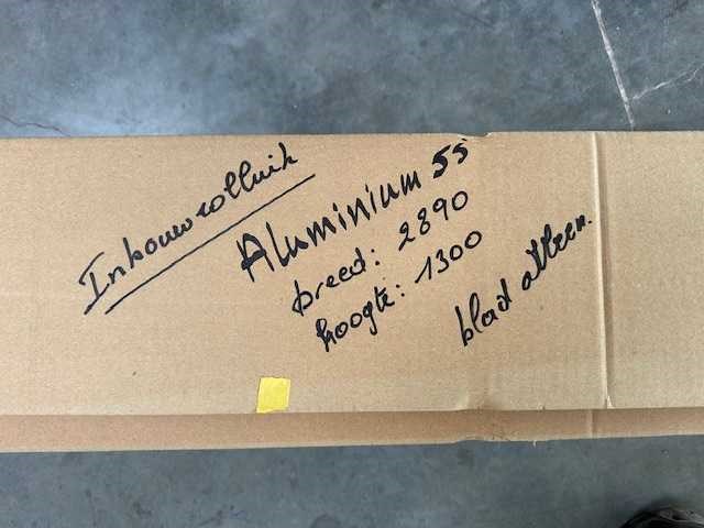 Aluminium inbouwrolluiken - alu 55 - roller blinds (6x) - afbeelding 3 van  6
