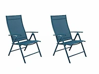 Aluminium klapstoel - set van 2