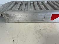 Aluminium laadramp / oprijplaat metalmec m080/08sh – 1.500 kg - afbeelding 3 van  4