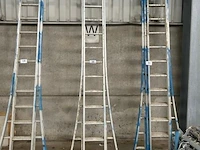 Aluminium ladder 2x14 sporten
