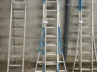 Aluminium ladder 3x10 sporten
