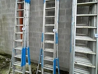 Aluminium ladder 3x11 sporten