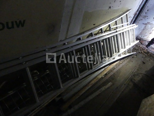 Aluminium ladder 3x12 sporten - afbeelding 1 van  3