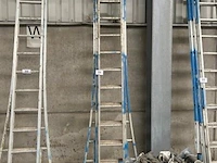 Aluminium ladder 3x12 sporten