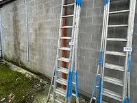 Aluminium ladder 3x12 sporten
