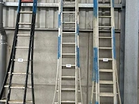 Aluminium ladder 3x14 sporten