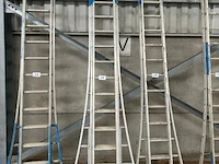 Aluminium ladder 3x14 sporten