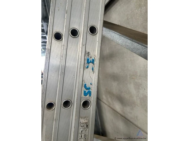 Aluminium ladder 3x14 sporten - afbeelding 2 van  2