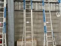 Aluminium ladder 3x14 sporten