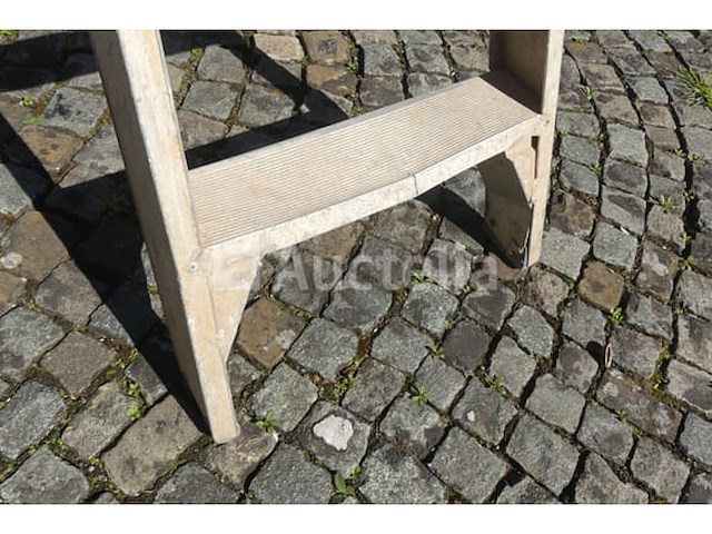 Aluminium ladder met 5 treden - afbeelding 4 van  5