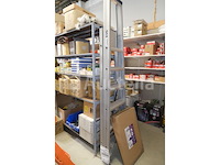 Aluminium ladder + vouwkar - afbeelding 4 van  7