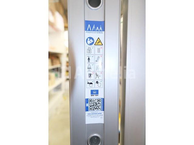 Aluminium ladder + vouwkar - afbeelding 5 van  7