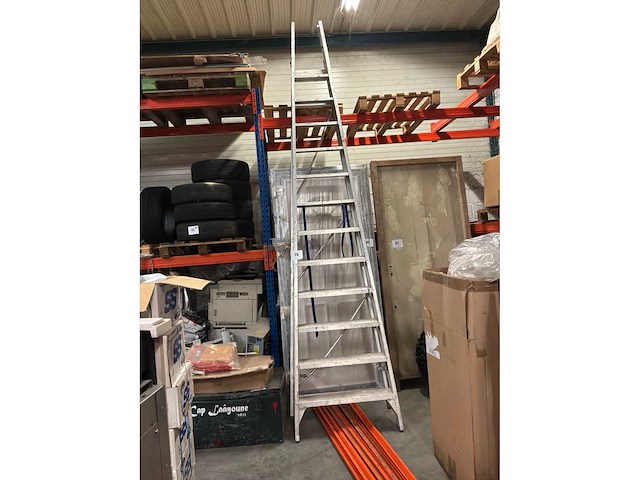 Aluminium ladder - afbeelding 2 van  2